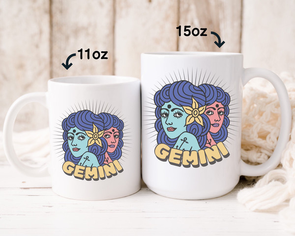 Gemini Gifts, Gemini, gemini mug, june birthday gift, gift for her, zodiac gift, gemini zodiac, Gemini Zodiac, zodiac mug - 5.jpg