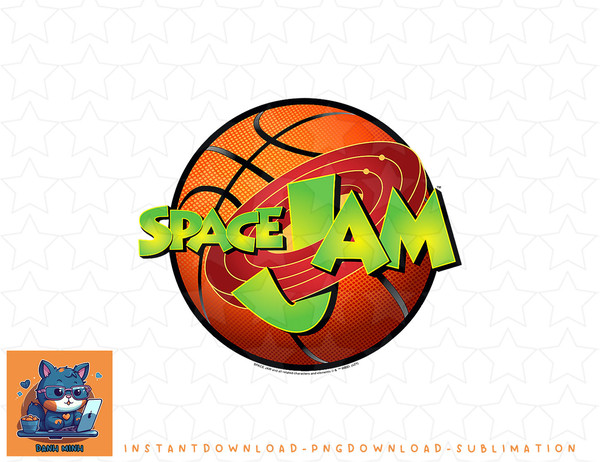 Space Jam Basketball Logo png, sublimation, digital download.jpg