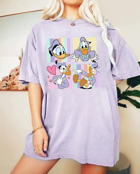 Disney Donald Duck Comfort Colors® Shirt, Disney Vacay Shirt, Disneyworld Shirt, Disney Family Trip Shirt, Disneyland Shirt Disney Men Shirt - 3.jpg