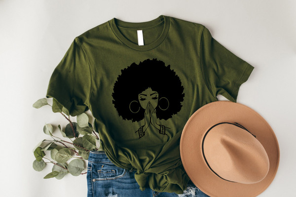 Afro Women Shirt, Afro Girl, Black Girl Shirt, Black Girl Gifts, Black Girl Magic, Gift for Woman, Black Woman Shirt, Gift for Her - 5.jpg