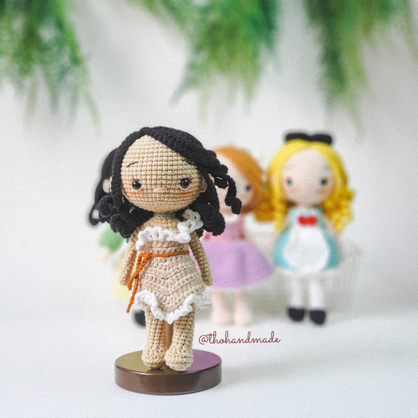 Crochet Pattern Island Princess/ Doll Amigurumi/ Amigurumi 