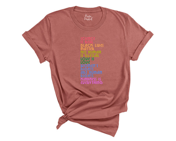Science is Real Shirt,Black Lives Matter Tee,No Human is Illegal,Love is Love,Women's Rights are Human Rights,Kindness is Every Thing Shirt - 3.jpg