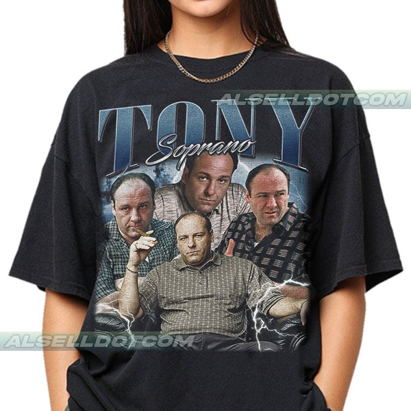 Limited Tony Soprano Vintage T-Shirt, Gift For Women and Man Unisex T-Shirt - 1.jpg