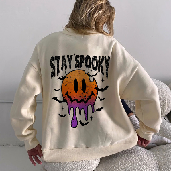 Stay Spooky - Sublimation Sweatshirt,Halloween sublimation,H - Inspire  Uplift