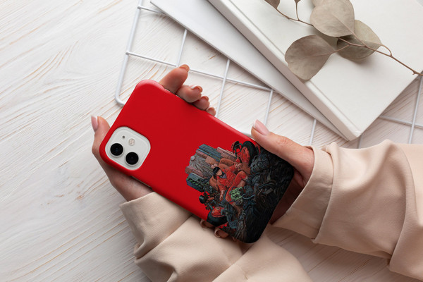 Akira Slim Phone Case, Vintage Anime Movie iPhone Case, Cyberpunk Art Phone Case, Anime Gift Idea - 1.jpg