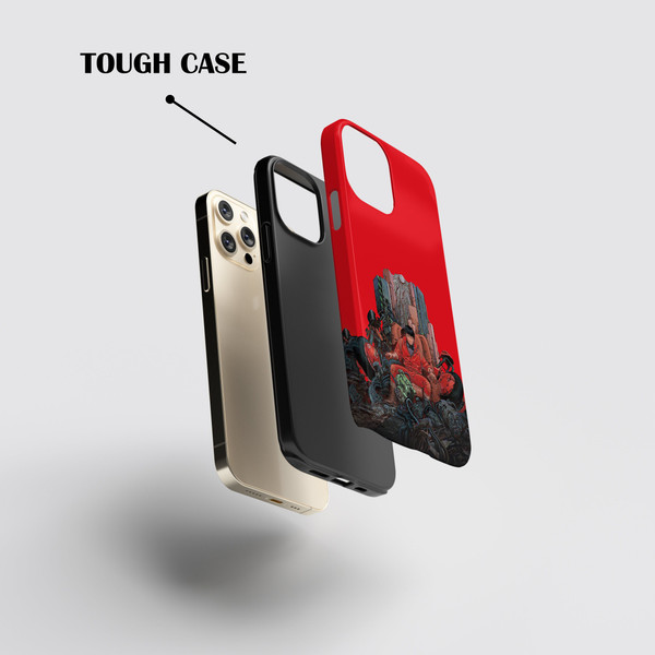 Akira Slim Phone Case, Vintage Anime Movie iPhone Case, Cyberpunk Art Phone Case, Anime Gift Idea - 7.jpg