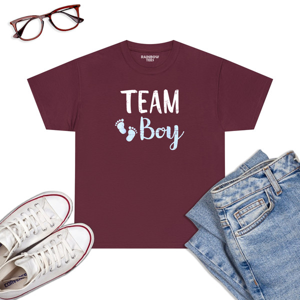 Gender-Reveal-Team-Boy-Matching-Family-Baby-Party-Supplies-T-Shirt-Copy-Maroon.jpg