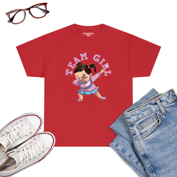 Gender-Reveal-Team-Girl-T-Shirt-Red.jpg