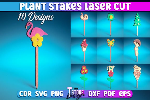 Plant-Stakes-Laser-Cut-SVG-Bundle-SVG-Graphics-72092292-1-1-580x387.jpg