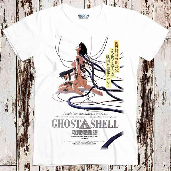 Ghost In The Shell Cult Manga Anime Tee Top Retro Cool Vintage Unisex Ladies T shirt 8268 - 1.jpg