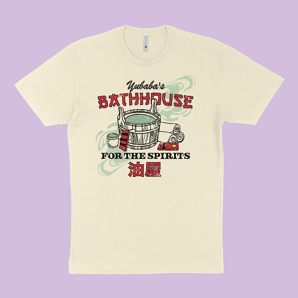 Bathhouse for the Spirits Unisex T-Shirt, Anime Tee, Anime Movie Shirt - 1.jpg