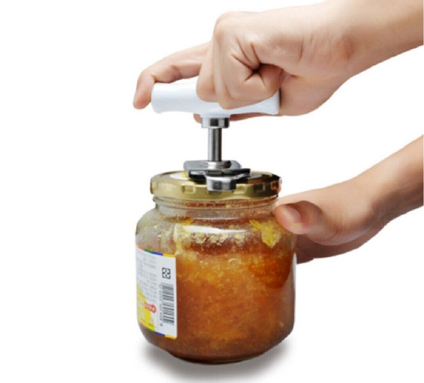 5-in-1 Jar Opener, Lid Twist Off Jar Bottle Opener Multi Kitchen Tools for Children Weak Hands and Seniors with Arthritis