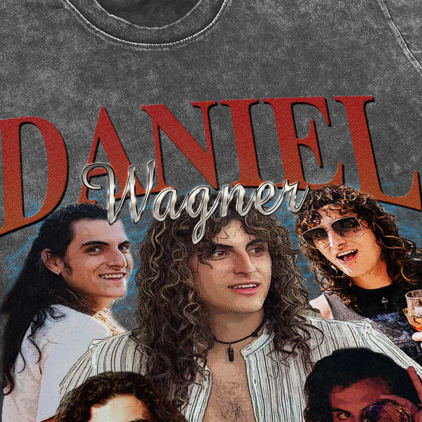Daniel Wagner Vintage Washed Shirt,Rock Band Homage Graphic Unisex T-Shirt, Bootleg Retro 90's Fans Tee Gift - 3.jpg