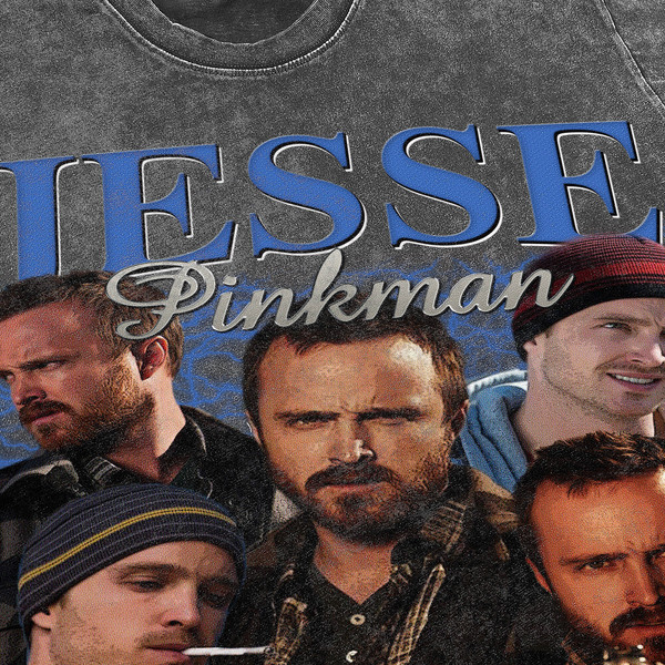Jesse Pinkman Vintage Washed Shirt, Retro Breaking Bad T-Shirt, Heisenberg Shirt, Walter White Shirt, Actor Homage Tee - 3.jpg