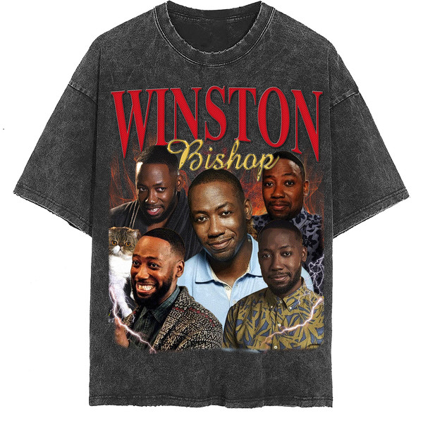 Winston Bishop Vintage Washed Shirt, Actor Retro 90's T-Shirt, Fans Gift For Women, Homage Tee For Men - 2.jpg