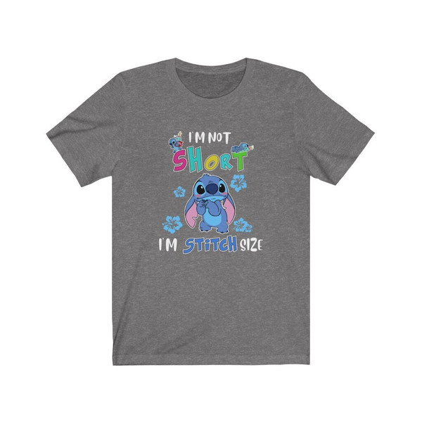 Disney stitch shirt I'm Not Short I'm Stitch Size T-shirt Disney Vacation Tee Stitch Unisex Shirt 148 - 4.jpg