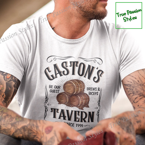 Beauty And The Beast Shirt, Disney Gaston's Tavern Le Pub Tee, Father's Day Gift, Family Vacation Fantasyland Magic Kingdom E2090 - 1.jpg
