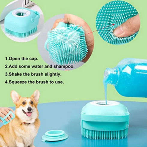 Silicone Dog Bath Massage Gloves Brush  Silicone Dog Grooming Supplies -  Silicone - Aliexpress