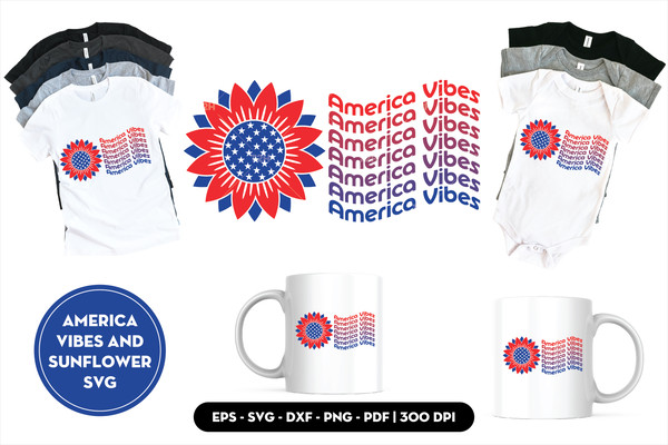 America vibes and sunflower SVG cover.jpg