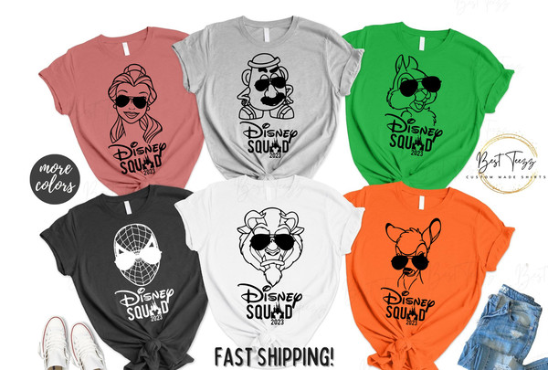 Disney Family Shirts, Disney Squad Shirts, Family Disney Shirts, Disney Family Shirts 2023, Disney Shirts, Disney World Shirts, Disney Tank - 8.jpg