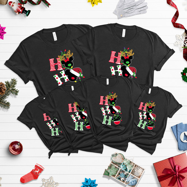 Ho Ho Ho Disney Christmas Shirt, Christmas Matching Shirts, Ho Ho Ho Tee Shirt, Disney Shirts, Ho Ho Ho Disney - 8.jpg