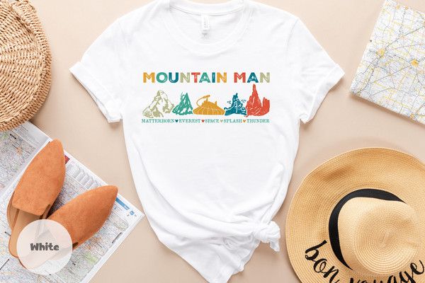 Mountain Man Disney T-Shirt, Disney Trip Shirt, Disney Vacation Shirt, Attractions Ride Tee, Disney Dad Tee, Gift for Dad, Mickey Disney Tee - 3.jpg