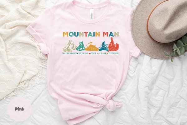 Mountain Man Disney T-Shirt, Disney Trip Shirt, Disney Vacation Shirt, Attractions Ride Tee, Disney Dad Tee, Gift for Dad, Mickey Disney Tee - 7.jpg