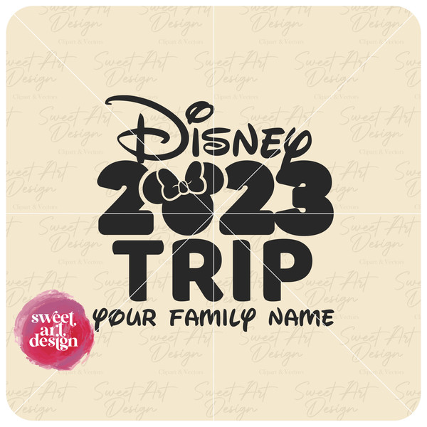 Customize Family Trip 2023 SVG, Mouse SVG, Family Vacation SVG, Customize Gift Svg, Vinyl Cut File, Pdf, Jpg, Png, Ai Printable Design File - 4.jpg