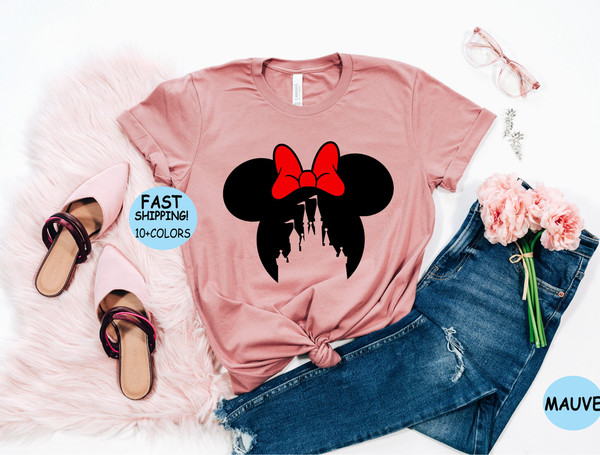 Disney Family Shirt,Disney Shirt for Women,Disney Ear Shirt,Disney Mickey Silhouette Shirt,Tshirt for KidsDisney  Minnie Shirt - 5.jpg