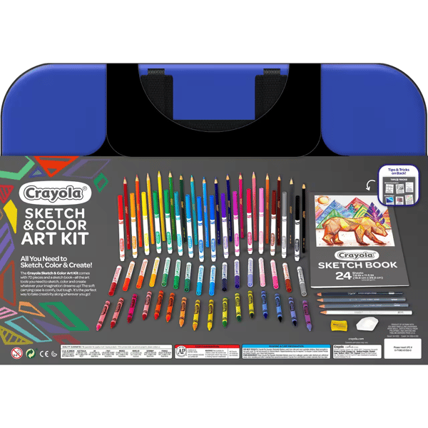 Crayola Sketch & Color Art Kit - Inspire Uplift