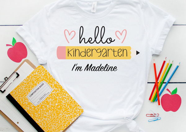 Hello Kindergarten Shirt, Here I Come Shirt, Hello Kindergarten Shirt, Back To School Shirt, First day Of School Shirt - 2.jpg