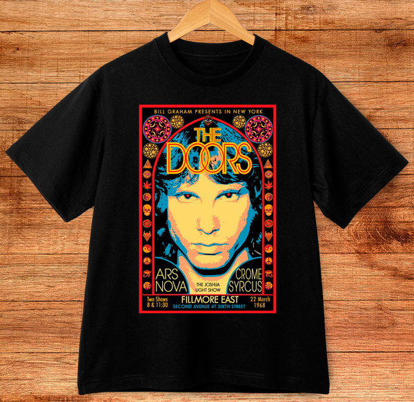 The Doors Shirt - The Doors T-shirt - People Are Strange - Riders on the Storm - Music Gift - Gift for him - Gift for Her - Unisex Tee - 2.jpg