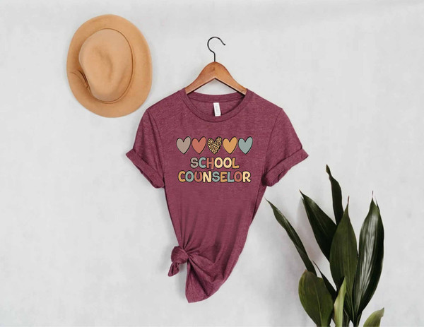School Counselor Gift for Women, Counselor Shirt, Back To School, School Counseling, Teacher Shirt, Gift for School Counselor, Therapy Shirt - 4.jpg
