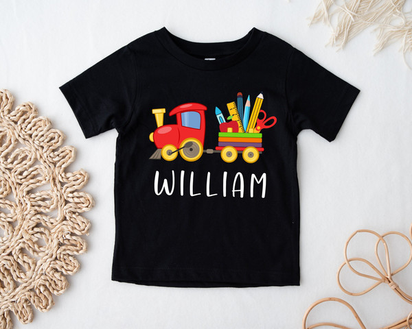 Personalized Back To School Shirt - First Day Of School Shirt - 1st Day Of School Shirt - Boys First Day Of School - Custom School Shirt - 1.jpg