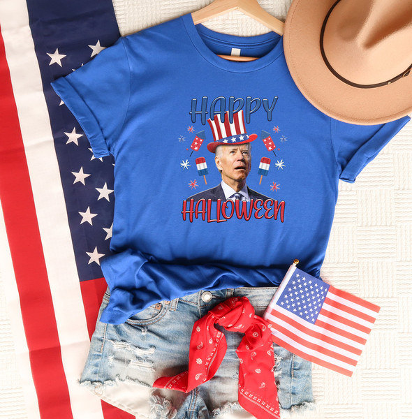 Funny Biden Fourth Of July Shirt, Funny 4th Of July Shirt, Biden Halloween Shirt, Anti Biden Tee, Republican Gift Shirt - 2.jpg