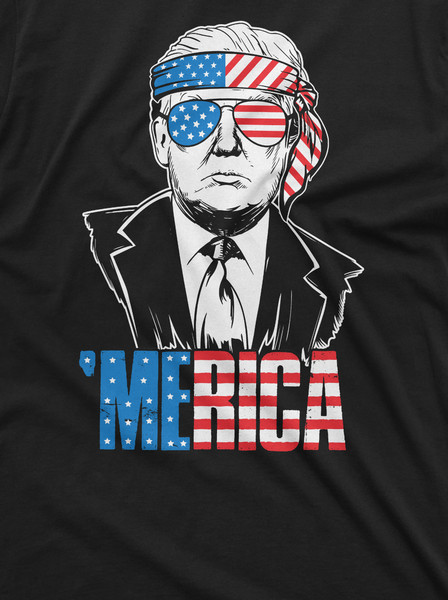 Merica USA Trump T-shirt DTJ 4th of July Cool Patriotic America Tee Mens Conservative republican Part Tee Shirt - 2.jpg