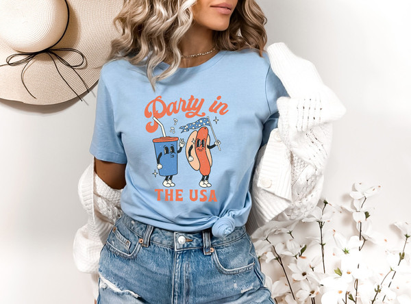 Party In The USA Shirt,4th of July Shirt,Family Matching Shirt,Funny 4th Of July Shirt,Independence Day Shirt,4th July Gift,USA Summer Shirt - 2.jpg