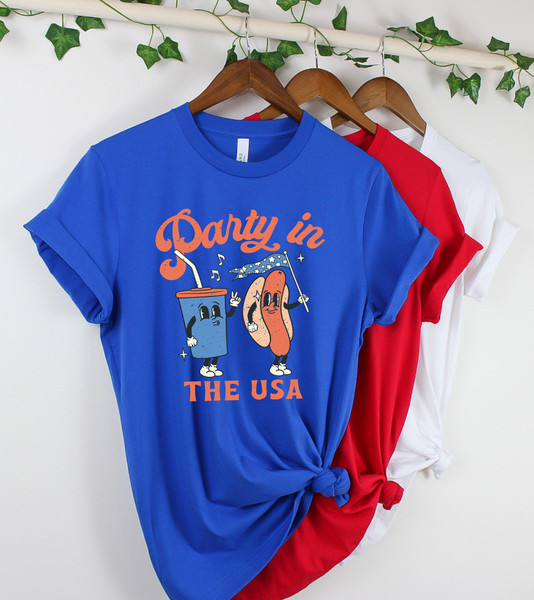 Party In The USA Shirt,4th of July Shirt,Family Matching Shirt,Funny 4th Of July Shirt,Independence Day Shirt,4th July Gift,USA Summer Shirt - 4.jpg
