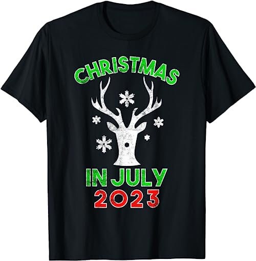 Christmas In July 2023 Reindeer Merry Santa Summer Snow  T-Shirt, Sweatshirt, Hoodie - 16502 - 1.jpg