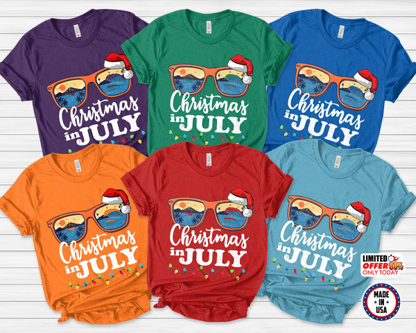 Christmas in July Shirt, Christmas In Summer Shirt,Summer Christmas, Santa Hat,Christmas Shirt, Funny Christmas, July Christmas T-19062310 - 1.jpg