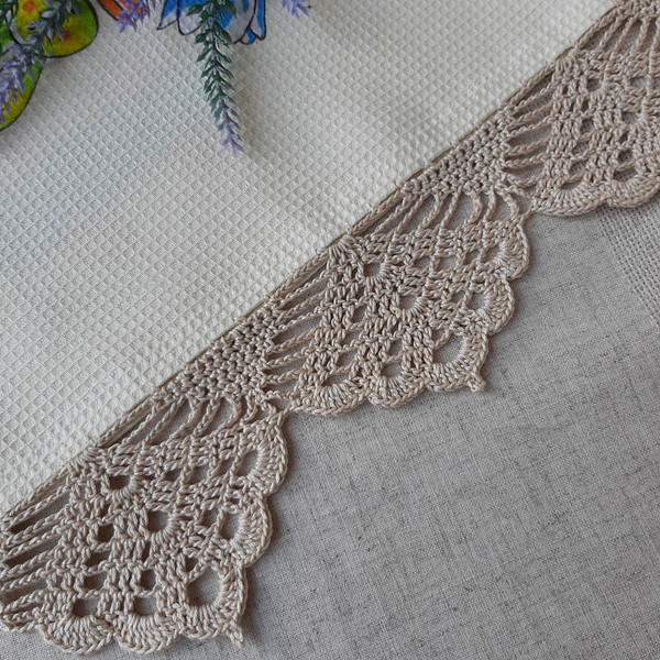 Crochet edging patterns. Crochet border patterns trim for fa - Inspire  Uplift