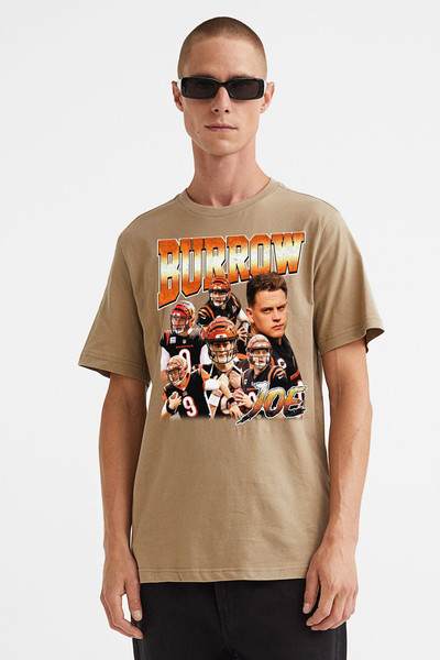 Vintage Burrow Shirt, Quarterback Homage Retro Classic Graphic Sport Shirt Player Best Seller Bootleg Vintage 90s  Graphic Tee ENG400 - 2.jpg