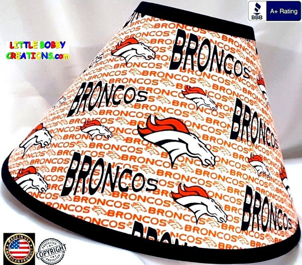 NFL LAMP SHADES On Sale - 1-10 of 30 - Pre-Made 4x11x75 Football Team Clip-On Lamp Shades - 50% Off Reg Price - Now Only 3495! - 10.jpg