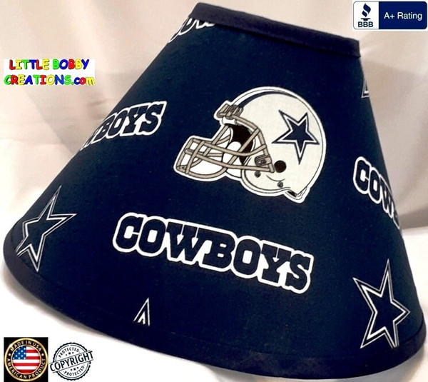 NFL LAMP SHADES On Sale - 1-10 of 30 - Pre-Made 4x11x75 Football Team Clip-On Lamp Shades - 50% Off Reg Price - Now Only 3495! - 6.jpg