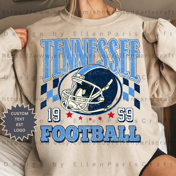 Vintage Tennessee Football Crewneck Sweatshirt, Tennessee Football Oversized Shirt, Tennessee Football ShirtSweatshirtHoodie - 2.jpg