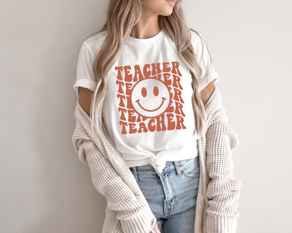 Teacher Shirt, Cute Teacher Shirts, Teacher Gift, Teach Shirt, Teacher T Shirt, Teacher Clothes, Teacher Shirts, Pre School Teacher Shirt - 2.jpg
