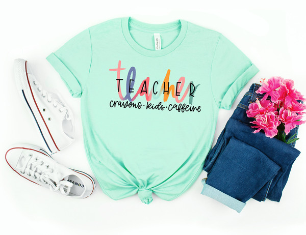 Teacher Shirt, Easter Teacher Shirt, Teacher T-Shirt, Teacher Tee, Peeps T-Shirt, Easter Shirt, Back to School Shirt - 3.jpg