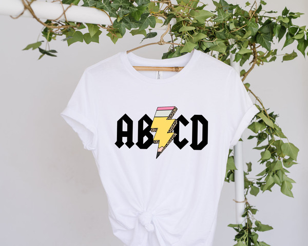 ABCD Shirt, Teacher Shirt, Teacher Appreciation, Funny Teacher Shirt, Back To School Shirt, Cute Teacher Shirts, Teacher Shirts - 2.jpg