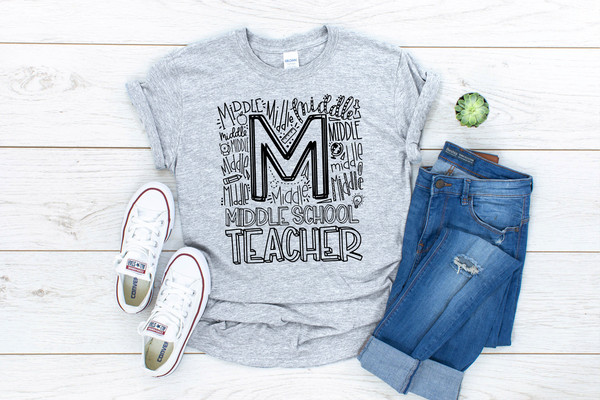 1st Grade Shirt, Custom Teacher Shirts, Teacher Team Shirts, Personalized Teacher T-shirts, Teacher Outfit, Teacher T-shirts - 4.jpg