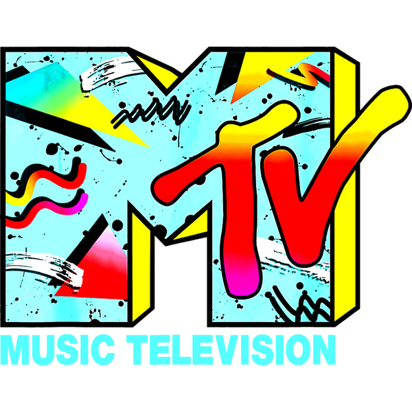 Classic MTV Logo 80s Print Design T-Shirt.jpg